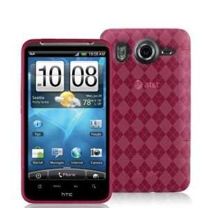  Hot Pink TPU Candy Rubber Flexi Skin Case Cover for HTC 