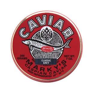 Markys Grey Sevruga Caviar, Malossol   7 oz  Grocery 