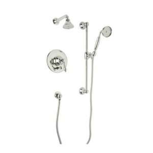 Rohl AKIT30XC PN Country Bath Pressure Balance Shower Package in Polis