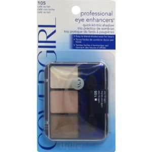  Cover Girl Eye Shadow Three Kit Cafe Au Lait (3 Pack 