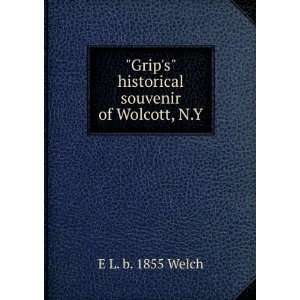   Grips historical souvenir of Wolcott, N.Y E L. b. 1855 Welch Books
