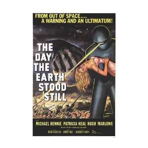  Day the Earth Stood Still Movie Poster, 26 x 37.75 (1951 