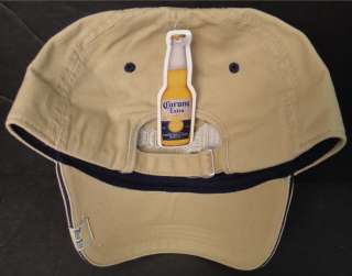 CORONA EXTRA ADJUSTABLE BUCKLE BACK BEER HAT CAP  