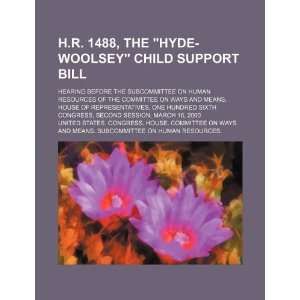  H.R. 1488, the Hyde Woolsey Child Support Bill hearing 