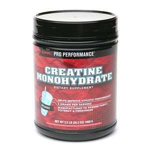  GNC Pro Performance Creatine Monohydrate, Unflavored, 35.2 