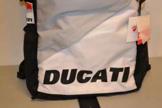 DUCATI CORSE PUMA TEAM BACK PACK BAG BLACK NEW FOR THE 2012 COLLECTION 