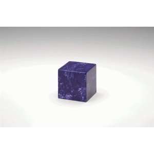  Cobalt Small Cube Cremation Urn   Engravable