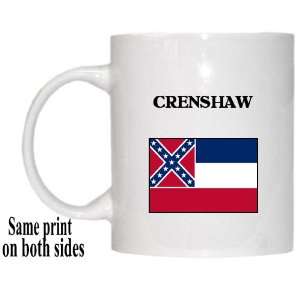  US State Flag   CRENSHAW, Mississippi (MS) Mug Everything 