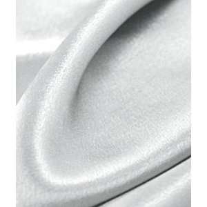  Silver Crepe Back Satin Fabric Arts, Crafts & Sewing