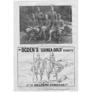  Imperial Yeoman Officers 1900, & Ad Ogdens Cigarette