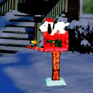  Peanuts 48in Animated 3d Lighted Soft Tinsel Christmas 