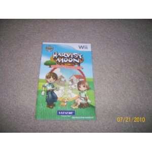 Harvest Moon Tree of Tranquility Instruction Book