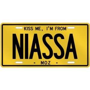   AM FROM NIASSA  MOZAMBIQUE LICENSE PLATE SIGN CITY