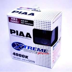 PIAA 9005 / HB3 19615 Xterme White Plus Halogen Headlight / Fog Light 