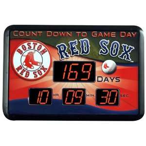  Boston Red Sox MLB Countdown Clock (16.25 x 11) Sports 