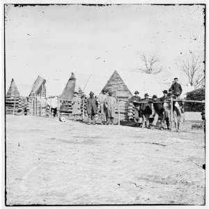  Civil War Reprint Soldiers in camp
