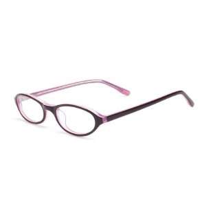 Asipo prescription eyeglasses (Burgundy/Pink) Health 