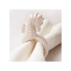  Seahorse Napkin Rings, Set of 2