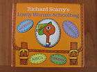 RICHARD SCARRYS LOWLY WORMS SCHOOLBAG  4 Books WORDS, ABC, NUMBERS 