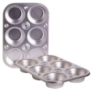   Metal Muffin / Cupcake Pan Toaster Oven Size   4 Pack
