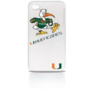    Miami Hurricanes MVP Case   iPhone 4 Cell Phones & Accessories