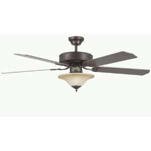   52HES5EORB Heritage Square Indoor Ceiling Fans in Oil Rubbed Bronze