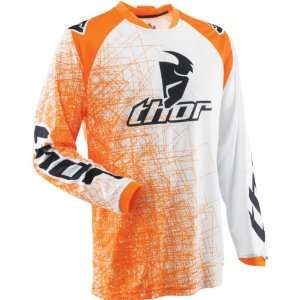  THOR PHASE YOUTH SCRIBBLE JERSEY ORANGE MD Automotive
