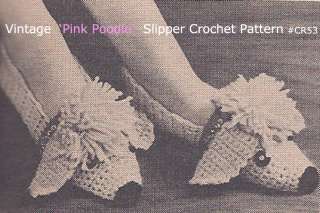  via MailThe instructions to CROCHET These Pink Poodle Slippers 