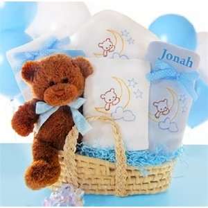  Baby Nap Time Personalized Baby Boy Gift Basket Baby