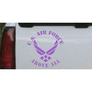  Purple 16in X 16.0in    U.S. Air Force Above All Military 