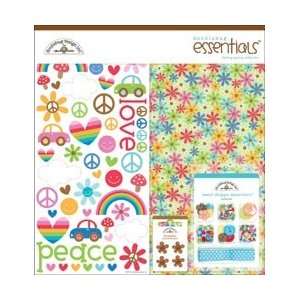  New   Feeling Groovy Essentials Page Kit 12X12 by 
