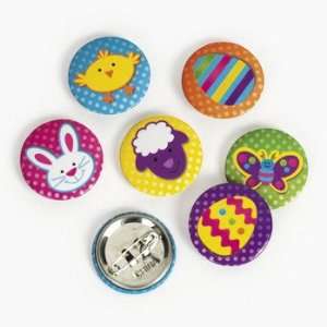  Egg Cellent Easter Mini Buttons   Novelty Jewelry & Pins 