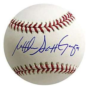 Matthew Scott Garza Autographed / Signed Baseball