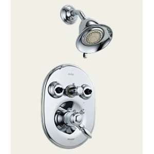  Delta Chrome Victorian Collection Jetted Shower Faucet 