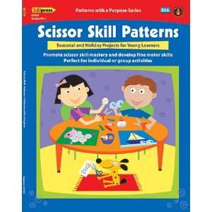  Edupress EP 009 Scissor Skill Patterns Gr Pk 3 Toys 