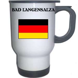  Germany   BAD LANGENSALZA White Stainless Steel Mug 