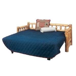  Fireside Lodge 10156 VC Traditional Cedar Log Daybed with 