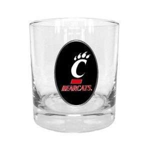  Cincinnati Bearcats Rocks Glass   NCAA College Athletics 