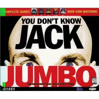 You Dont Know Jack Jumbo by Vivendi Universal ( CD ROM )   Mac 