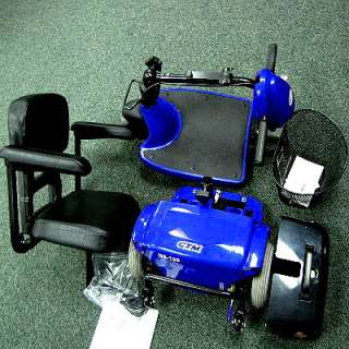   of the New CTM 3  Wheel Power Mobility Scooter HS125 B Blue