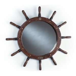  Mirror, Schooner Ship Wheel