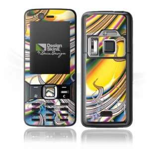  Design Skins for Nokia N82   Rainbow Waves Design Folie 