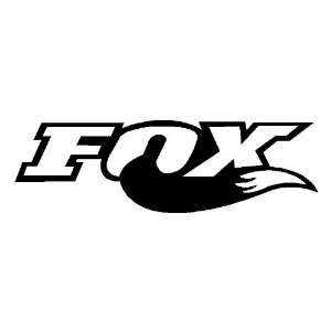  Fox Tail Decal Sticker Racing for Cars and Walls 5 Inch 