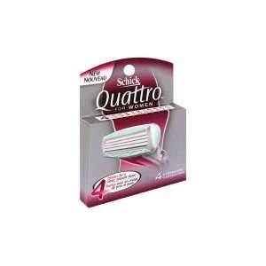  Schick Quattro Blades Women Refill 4 Health & Personal 