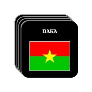  Burkina Faso   DAKA Set of 4 Mini Mousepad Coasters 