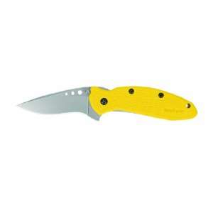  Kershaw Yellow Scallion Knife