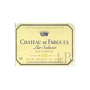   Chateau De Fargues Lur Saluces 1997 Sauternes Grocery & Gourmet Food