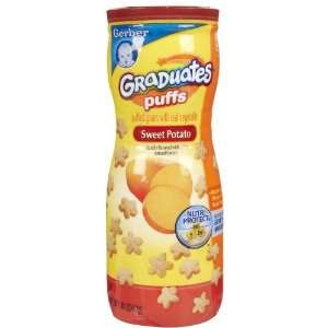 Graduates Puffs, Sweet Potato, 1.48 oz (42 g) Health 