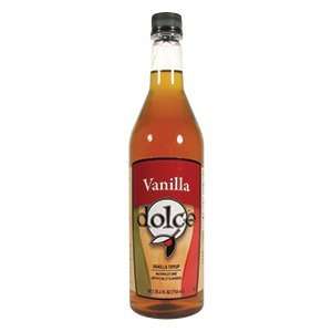 Dolce Vanilla Classic Coffee Flavoring Grocery & Gourmet Food