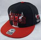   Snapback Cap Hat NBA Air Jordan DRose New 47Brand 2tone Black Red